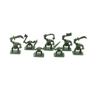 Set 7 HeroQuest Classic Orcs Miniature Monsters 89-91 Greenskins Goblins Fimirs